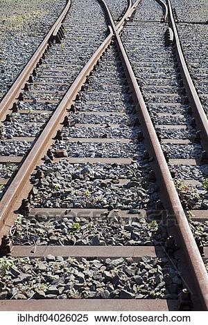 "Old railway tracks, Germany, Europe" View Large Photo Image Stock Photography - "Old railway tracks, Germany, Europe". Fotosearch