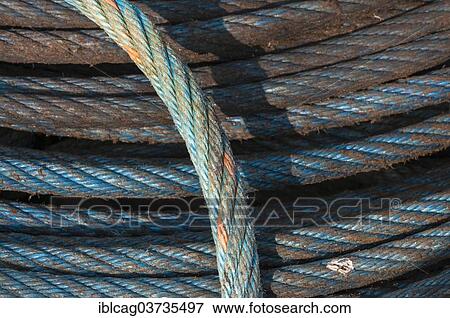 "Old rope, Hvide Sande, Jutland, Denmark, Europe" View Large Photo Image Stock Photo - "Old rope, Hvide Sande, Jutland, Denmark, Europe". Fotosearch