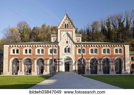 Stock Photo - "Old salt refinery with Salt Museum, Bad Reichenhall, Upper Bavaria, Bavaria, Germany, Europe". Fotosearch