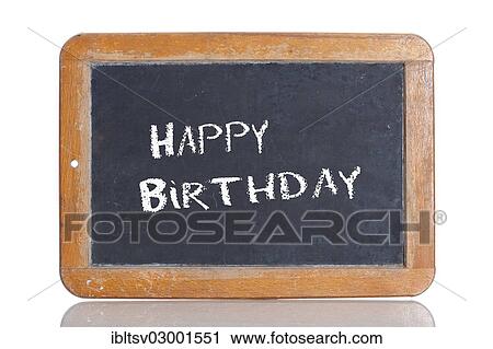Old school blackboard with the words HAPPY BIRTHDAY View Large Photo Image Stock Image - Old school blackboard with the words HAPPY BIRTHDAY. Fotosearch