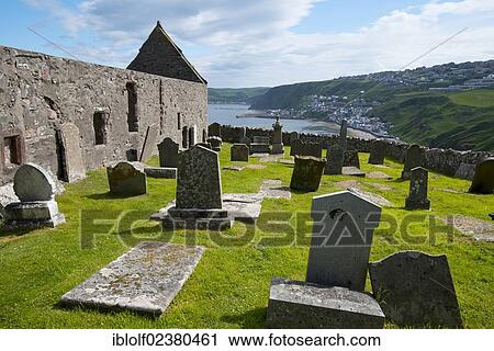 "Old Scottish graveyard, Gardenstown, Banffshire, Scotland, United Kingdom, Europe" View Large Photo Image Stock Image - "Old Scottish graveyard, Gardenstown, Banffshire, Scotland, United Kingdom, Europe". Fotosearch