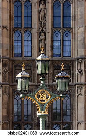 Stock Photo - "Old street lamp in front of Big Ben, London, England, United Kingdom, Europe". Fotosearch
