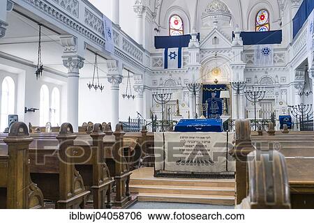"Old Synagogue, prayer room, Brasov, Transylvania, Romania, Europe" View Large Photo Image Stock Photograph - "Old Synagogue, prayer room, Brasov, Transylvania, Romania, Europe". Fotosearch