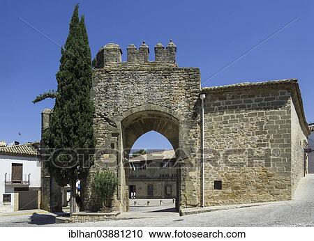 "Old town gate, Baeza, Jaen province, Andalucia, Spain, Europe" View Large Photo Image Stock Image - "Old town gate, Baeza, Jaen province, Andalucia, Spain, Europe". Fotosearch
