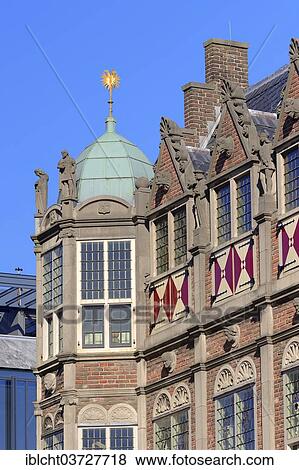 Stock Photo - "Old Town Hall, Arnhem, Gelderland, The Netherlands, Europe". Fotosearch