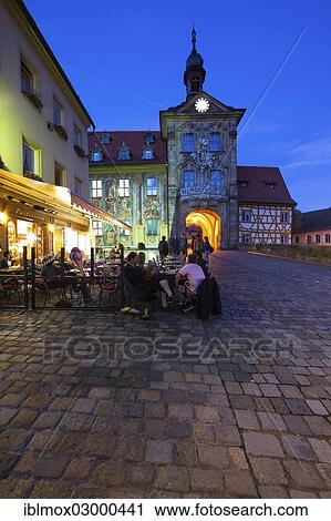 "Old Town Hall at the Regnitz river, Obere Bruecke, Upper Bridge, Bamberg, Bavaria, Germany, Europe" View Large Photo Image Stock Image - "Old Town Hall at the Regnitz river, Obere Bruecke, Upper Bridge, Bamberg, Bavaria, Germany, Europe". Fotosearch