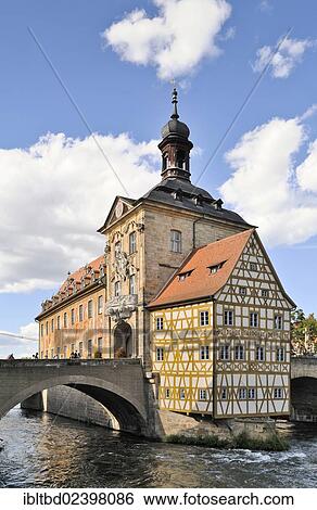 Stock Photograph - "Old town hall, Bamberg, Bavaria, Germany, Europe". Fotosearch