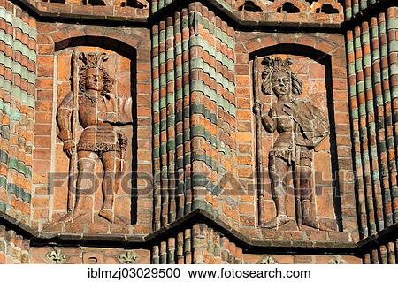 "Old Town Hall, facade in the Brick Gothic style, historic center, Hannover, Lower Saxony, Germany, Europe" View Large Photo Image Stock Image - "Old Town Hall, facade in the Brick Gothic style, historic center, Hannover, Lower Saxony, Germany, Europe". Fotosearch