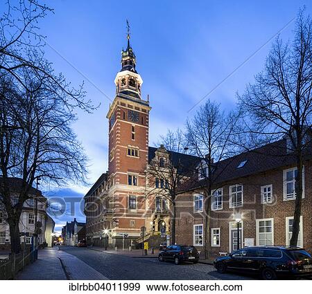 "Old Town Hall, Leer, East Frisia, Lower Saxony, Germany, Europe" View Large Photo Image Stock Photo - "Old Town Hall, Leer, East Frisia, Lower Saxony, Germany, Europe". Fotosearch