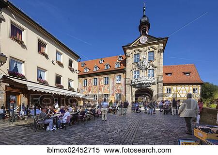 "Old town hall, Obere Bruecke Bridge, Bamberg, Franconia, Bavaria, Germany, Europe" View Large Photo Image Stock Photography - "Old town hall, Obere Bruecke Bridge, Bamberg, Franconia, Bavaria, Germany, Europe". Fotosearch
