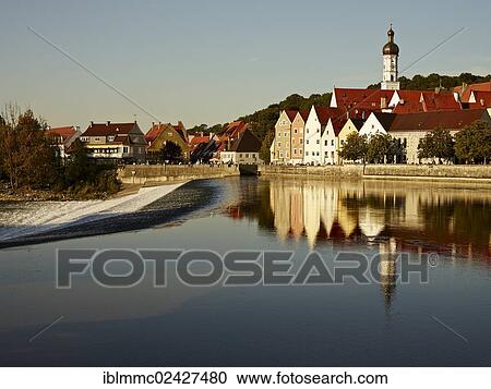 "Old town, Landsberg am Lech, Bavaria, Germany, Europe" View Large Photo Image Stock Image - "Old town, Landsberg am Lech, Bavaria, Germany, Europe". Fotosearch