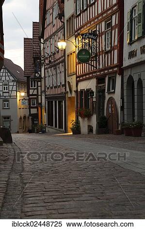 "Old town of Bad Wimpfen, Neckar valley, Baden-Wuerttemberg, Germany, Europe" View Large Photo Image Stock Photography - "Old town of Bad Wimpfen, Neckar valley, Baden-Wuerttemberg, Germany, Europe". Fotosearch