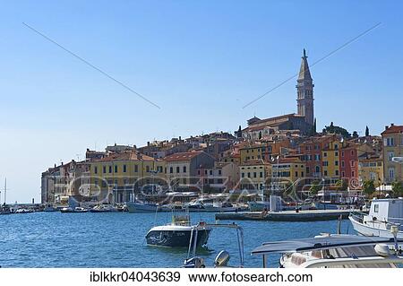 Stock Photo - "Old town, Rovinj, Istria, Croatia, Europe". Fotosearch