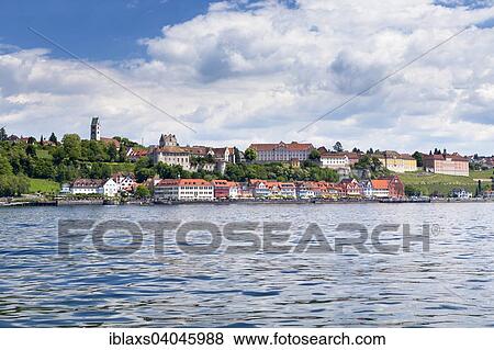 "Old town with Burg Meersburg castle and palace, Meersburg, Baden-Wurttemberg, Germany, Europe" View Large Photo Image Stock Photo - "Old town with Burg Meersburg castle and palace, Meersburg, Baden-Wurttemberg, Germany, Europe". Fotosearch