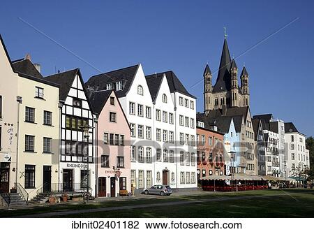 "Old Town with Great St. Martin Church, Cologne, North Rhine-Westphalia, Germany, Europe, PublicGround, Europe" View Large Photo Image Stock Image - "Old Town with Great St. Martin Church, Cologne, North Rhine-Westphalia, Germany, Europe, PublicGround, Europe". Fotosearch