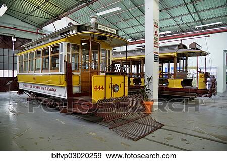 "Old trams in the Museu da Carris tram museum, Lisbon, Portugal, Europe" View Large Photo Image Stock Photo - "Old trams in the Museu da Carris tram museum, Lisbon, Portugal, Europe". Fotosearch