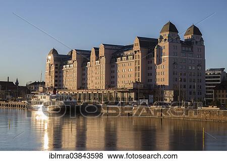 "Old warehouse district on the Oslofjord in the evening light, Oslo, Norway, Europe" View Large Photo Image Stock Photo - "Old warehouse district on the Oslofjord in the evening light, Oslo, Norway, Europe". Fotosearch