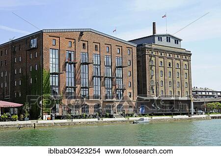"Old warehouse, Kreativkai, Muenster Harbour, Munster, North Rhine-Westphalia, Germany, Europe" View Large Photo Image Picture - "Old warehouse, Kreativkai, Muenster Harbour, Munster, North Rhine-Westphalia, Germany, Europe". Fotosearch
