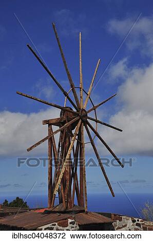 "Old windmill, near Santo Domingo de Garafia, La Palma, Canary Islands, Spain, Europe" View Large Photo Image Stock Image - "Old windmill, near Santo Domingo de Garafia, La Palma, Canary Islands, Spain, Europe". Fotosearch