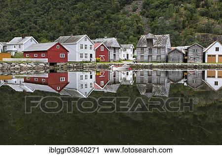 "Old wooden houses, Gamle Laerdalsoyri, Laerdal valley, Sogn og Fjordane, Norway, Europe" View Large Photo Image Stock Image - "Old wooden houses, Gamle Laerdalsoyri, Laerdal valley, Sogn og Fjordane, Norway, Europe". Fotosearch