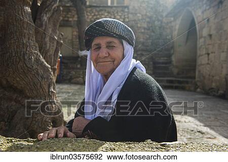 "Old Yazidi woman, Lalish, Iraq, Asia" View Large Photo Image Stock Image - "Old Yazidi woman, Lalish, Iraq, Asia". Fotosearch