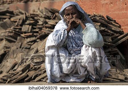 "Older Nepalese women in traditional clothing, Altstdt Kathmandu, Nepal, Asia" View Large Photo Image Stock Photo - "Older Nepalese women in traditional clothing, Altstdt Kathmandu, Nepal, Asia". Fotosearch