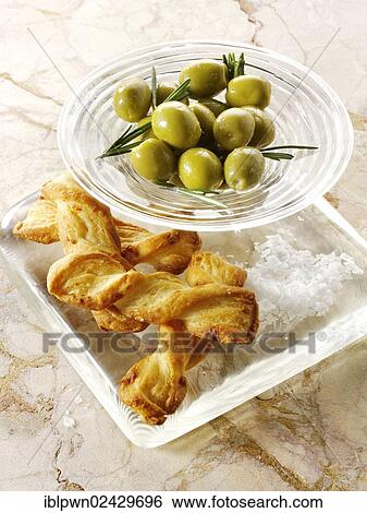 Olives and bread sticks snack View Large Photo Image Stock Photograph - Olives and bread sticks snack. Fotosearch