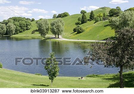 "Olympic Park with Olympic Mountain and Olympic Lake, Munich, Bavaria, Germany, Europe" View Large Photo Image Stock Photo - "Olympic Park with Olympic Mountain and Olympic Lake, Munich, Bavaria, Germany, Europe". Fotosearch