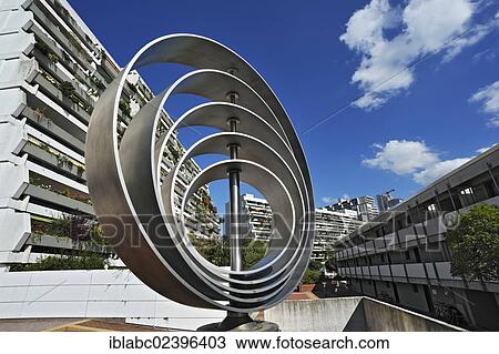 "Olympic Rings, artwork by Ruth Kiener-Flamm, 1972, revised version by Peter Schwenk in 2000, former Olympic Village, Munich, Bavaria, Germany, Europe" View Large Photo Image Stock Image - "Olympic Rings, artwork by Ruth Kiener-Flamm, 1972, revised version by Peter Schwenk in 2000, former Olympic Village, Munich, Bavaria, Germany, Europe". Fotosearch