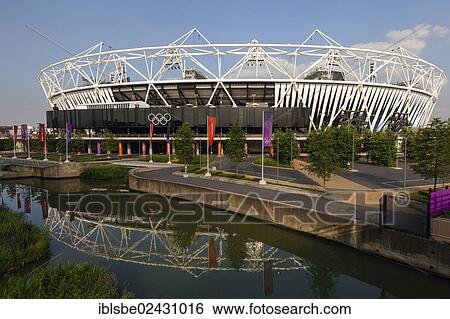 Stock Photograph - "Olympic Stadium, Olympic Park, London, England, United Kingdom, Europe". Fotosearch