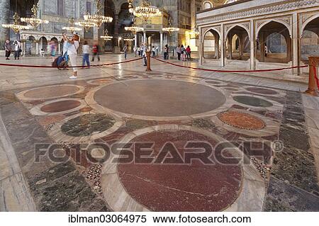 "Omphalos made of porphyry, Hagia Sophia, Sultanahmet, Istanbul, European side, Istanbul Province, Turkey, European side, Europe" View Large Photo Image Stock Photography - "Omphalos made of porphyry, Hagia Sophia, Sultanahmet, Istanbul, European side, Istanbul Province, Turkey, European side, Europe". Fotosearch