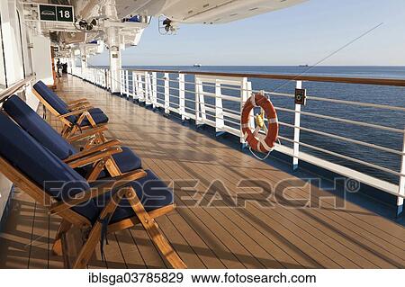 On the deck of the cruise ship EMERALD PRINCESS View Large Photo Image Stock Photo - On the deck of the cruise ship EMERALD PRINCESS. Fotosearch
