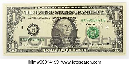 "One-U. S. Dollar bill, front" View Large Photo Image Stock Photo - "One-U. S. Dollar bill, front". Fotosearch
