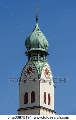 "Onion tower of the parish church of St. Nicholas, Rosenheim, Upper Bavaria, Bavaria, Germany, Europe" View Large Photo Image Picture - "Onion tower of the parish church of St. Nicholas, Rosenheim, Upper Bavaria, Bavaria, Germany, Europe". Fotosearch