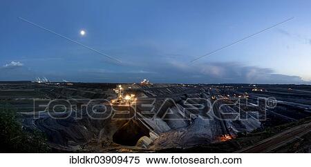 "Open-cast lignite mining, Juchen lookout point, Garzweiler open-cast mine, Juechen, North Rhine-Westphalia, Germany, Europe" View Large Photo Image Stock Photography - "Open-cast lignite mining, Juchen lookout point, Garzweiler open-cast mine, Juechen, North Rhine-Westphalia, Germany, Europe". Fotosearch
