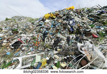 "Open dump, Haute Loire, Auvergne, France, Europe" View Large Photo Image Stock Photograph - "Open dump, Haute Loire, Auvergne, France, Europe". Fotosearch