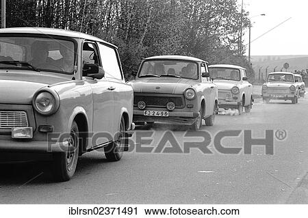 "Open inner-German border between Lower Saxony and the district of Erfurt, Thuringia, in the morning after the opening of the border was announced, GDR citizens leaving on the road from Worbis to Duderstadt, Duderstadt, Lower Saxony, Germany, Europe" View Large Photo Image Stock Image - "Open inner-German border between Lower Saxony and the district of Erfurt, Thuringia, in the morning after the opening of the border was announced, GDR citizens leaving on the road from Worbis to Duderstadt, Duderstadt, Lower Saxony, Germany, Europe". Fotosearch