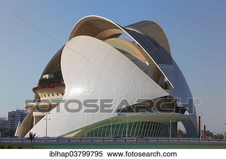 "Opera house, Palau de les Arts Reina Sofia, Ciudad de las Artes y de las Ciencias, City of Arts and Sciences, Valencia, Spain, Europe" View Large Photo Image Stock Photography - "Opera house, Palau de les Arts Reina Sofia, Ciudad de las Artes y de las Ciencias, City of Arts and Sciences, Valencia, Spain, Europe". Fotosearch