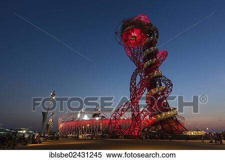 "Orbit in the twilight, Olympic Stadium, Olympic Park, London, England, United Kingdom, Europe" View Large Photo Image Stock Photography - "Orbit in the twilight, Olympic Stadium, Olympic Park, London, England, United Kingdom, Europe". Fotosearch