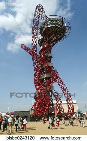 Stock Image - "Orbit, Olympic Park, London, England, United Kingdom, Europe". Fotosearch