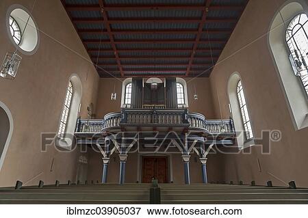 "Organ loft, Christuskirche church, Neo-Romanesque style, 1898 - 1899, Hassfurt, Lower Franconia, Bavaria, Germany, Europe" View Large Photo Image Stock Photo - "Organ loft, Christuskirche church, Neo-Romanesque style, 1898 - 1899, Hassfurt, Lower Franconia, Bavaria, Germany, Europe". Fotosearch