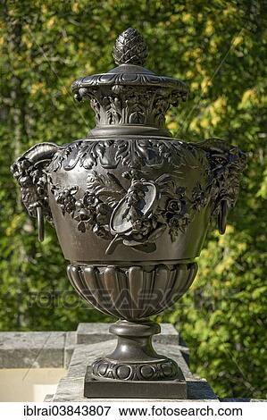 "Ornamental vase in the castle gardens, Linderhof Palace, Bavaria, Upper Bavaria, Germany, Europe" View Large Photo Image Stock Photo - "Ornamental vase in the castle gardens, Linderhof Palace, Bavaria, Upper Bavaria, Germany, Europe". Fotosearch
