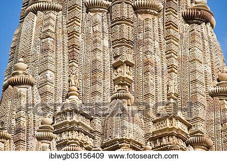 "Ornaments on the Shikhara Tower, Kandariya Mahadeva temple, Khajuraho Group of Monuments, UNESCO World Heritage Site, Tempelbezirk von Khajuraho, Khajuraho, Madhya Pradesh, India, Asia" View Large Photo Image Stock Photo - "Ornaments on the Shikhara Tower, Kandariya Mahadeva temple, Khajuraho Group of Monuments, UNESCO World Heritage Site, Tempelbezirk von Khajuraho, Khajuraho, Madhya Pradesh, India, Asia". Fotosearch