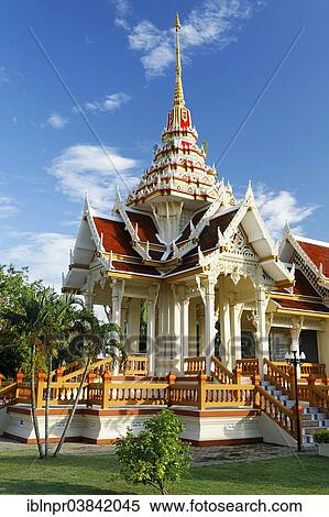 "Ornate building, Wat Chalong temple, Phuket, Thailand, Asia" View Large Photo Image Stock Photography - "Ornate building, Wat Chalong temple, Phuket, Thailand, Asia". Fotosearch
