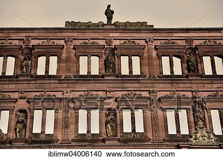 "Ornate entrance facade of the Ottheinrich building, castle, Heidelberg, Baden-Wurttemberg, Germany, Europe" View Large Photo Image Stock Image - "Ornate entrance facade of the Ottheinrich building, castle, Heidelberg, Baden-Wurttemberg, Germany, Europe". Fotosearch