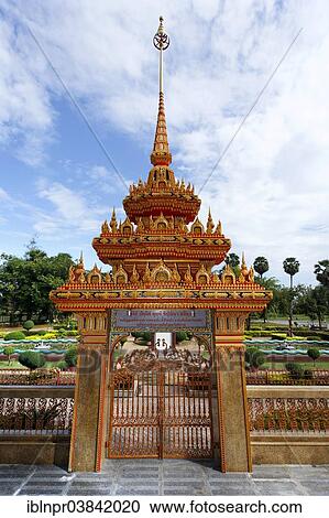 "Ornate gate, Wat Chalong temple, Phuket, Thailand, Asia" View Large Photo Image Stock Image - "Ornate gate, Wat Chalong temple, Phuket, Thailand, Asia". Fotosearch