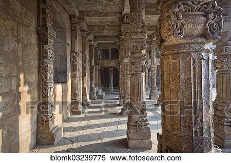 "Ornately carved stone columns, Qutb complex, UNESCO World Heritage Site, Mehrauli Archaeological Park, New Delhi, Delhi, India, Asia" View Large Photo Image Stock Photography - "Ornately carved stone columns, Qutb complex, UNESCO World Heritage Site, Mehrauli Archaeological Park, New Delhi, Delhi, India, Asia". Fotosearch