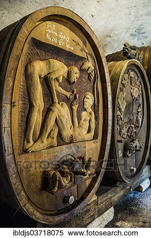 "Ornately carved wine barrels, Germany, Europe" View Large Photo Image Stock Photography - "Ornately carved wine barrels, Germany, Europe". Fotosearch