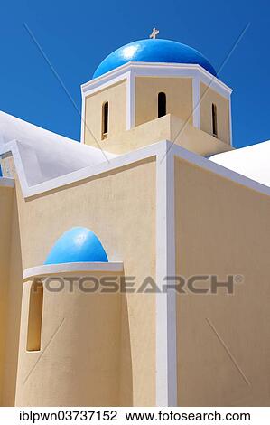 "Orthodox church, Oia, Santorini, Cyclades, Greece, Europe" View Large Photo Image Stock Image - "Orthodox church, Oia, Santorini, Cyclades, Greece, Europe". Fotosearch