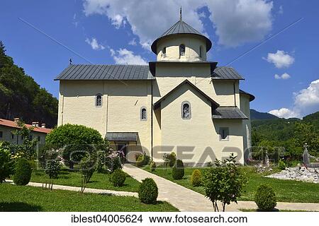 Picture - "Orthodox Moraca Monastery, Crna Gora, Monte, Europe". Fotosearch